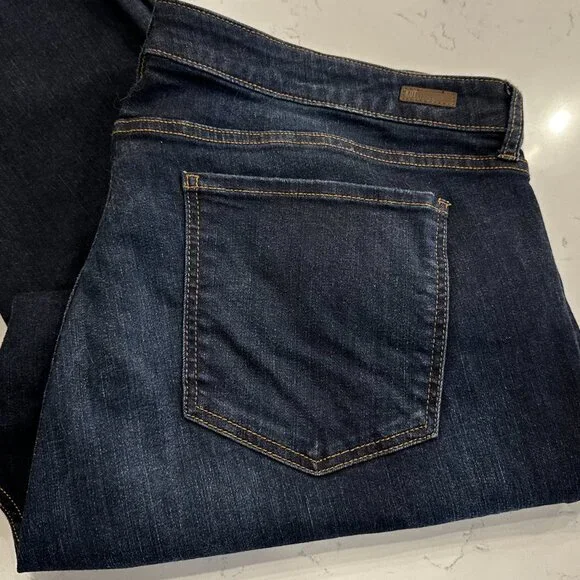 KUT from the Kloth Diana Skinny Jeans, Blinding W/Euro Base Wash, Size 24W - Picture 2 of 8